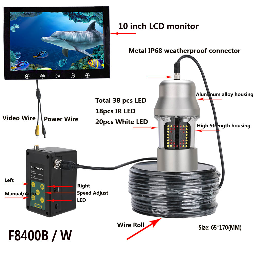 MAOTEWANG caméra vidéo de pêch - Fishing Depth Finder avis et prix